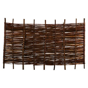 ASO Weidengeflechtzaun, 180 x 90 cm geflochten auf...