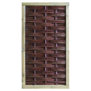 LABO-3D Weidengeflechtzaun, 94 x 180 cm, geschlossen...