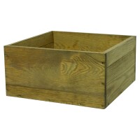 LABO-3D Pflanzkasten, 36 x 36 x 17,5 cm ideal zur individuellen Zaungestaltung der LABO-Serie, kann individuell im Zaunfeld der LABO-Serie platziert werden,  Art.-Nr.: T&J-36208