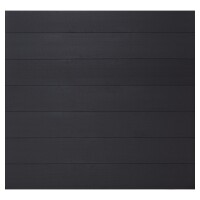 TJÖRN-Serie Zaunset anthrazit, für ein Zaunfeld 180 x 172 cm kartonverpackt inkl. ClipsKomplett-Set für ein Zaunfeld inkl. Befestigungs-Clips, notwendige ALU-Abdeckleiste muss separat bestellt werden,  Art.-Nr.: T&J-44150
