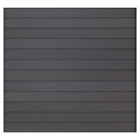 SKÄR-Serie Zaunset anthrazit, für ein Zaunfeld 180 x 175 cm kartonverpackt inkl. ClipsKomplett-Set für ein Zaunfeld inkl. Befestigungs-Clips, notwendige ALU-Abdeckleiste muss separat bestellt werden,  Art.-Nr.: T&J-44153