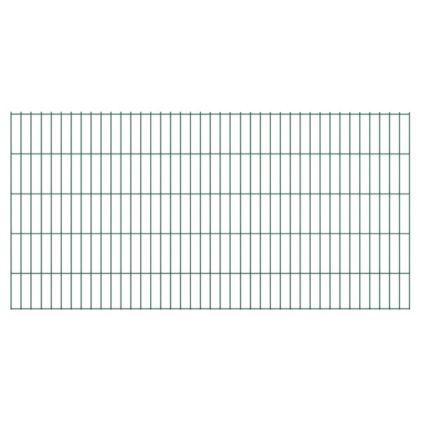 BASIC Doppelstabmatte grün, 200 x 100 cm, RAL 6005,  Stäbe 6/5/6, MW 50/200 mm1209, besonders langlebig,  Art.-Nr.: T&J-44312