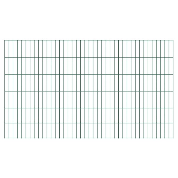 BASIC Doppelstabmatte grün, 200 x 120 cm, RAL 6005,  Stäbe 6/5/6, MW 50/200 mm1210, besonders langlebig,  Art.-Nr.: T&J-44313