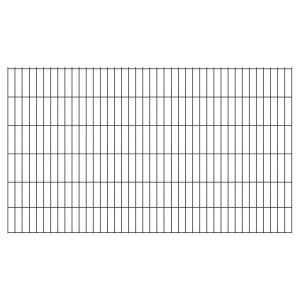 BASIC Doppelstabmatte ANTHRAZIT, 200 x 120 cm, RAL 7016...