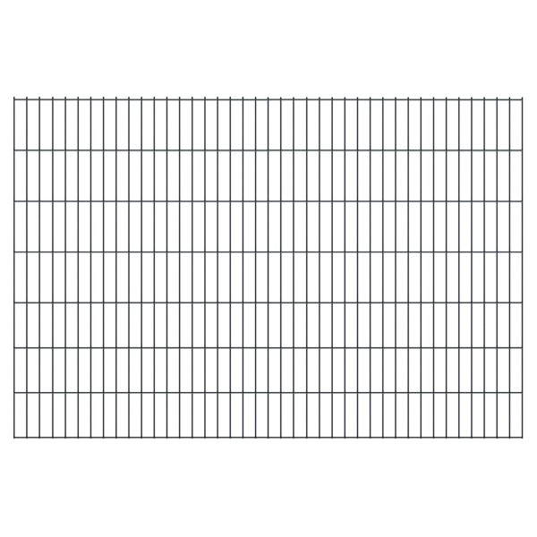 BASIC Doppelstabmatte ANTHRAZIT, 200 x 140 cm, RAL 7016 Stäbe 6/5/6, MW 50/200 mm1214, besonders langlebig,  Art.-Nr.: T&J-44324