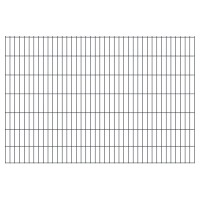 BASIC Doppelstabmatte ANTHRAZIT, 200 x 140 cm, RAL 7016 Stäbe 6/5/6, MW 50/200 mm1214, besonders langlebig,  Art.-Nr.: T&J-44324