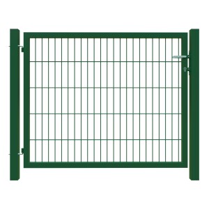 BASIC Einzeltor grün, 1250 x 1000 mm inkl. Pfosten +...