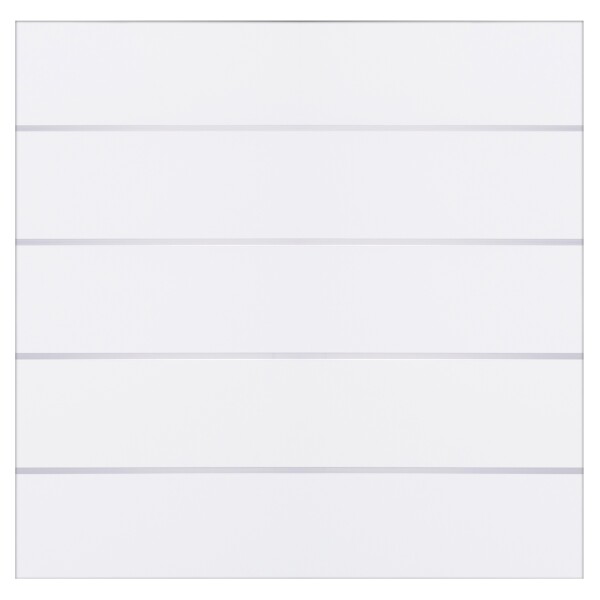 FARÖ-Serie HPL-Steckzaunsystem, 1792 x 1775 mm, Zaunset WEIß 5 Zaunlamellenhochwertige Zaunlamelle aus HPL, die Zaunlamellen können einfach in der Länge angepasst werden,  Art.-Nr.: T&J-44511