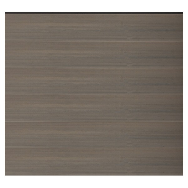 ELZE-Serie Zaunset, WPC-Steckzaunsystem, 1790 x 1760 mm, GRAU-coextrudiert 6 Zaunlamellenbesonders breite Lamellen mit einer Höhe von 280 mm, coextrudiertes Material und daher besonders langlebig,  Art.-Nr.: T&J-44525