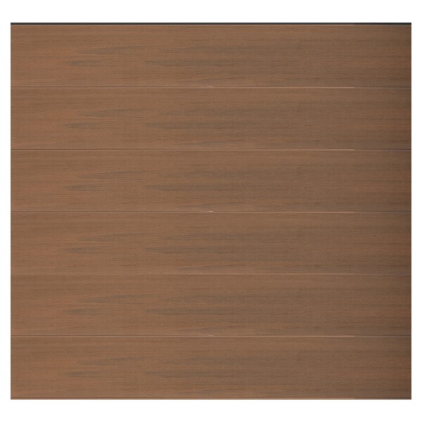 ELZE-Serie Zaunset, WPC-Steckzaunsystem, 1790 x 1760 mm, TEAK-coextrudiert 6 Zaunlamellenbesonders breite Lamellen mit einer Höhe von 280 mm, coextrudiertes Material und daher besonders langlebig,  Art.-Nr.: T&J-44528