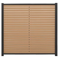 HANÖ-Serie KARAMEL, 21 Lamellen 20 x 75/68 x 1793 mm BPC-Rhombus-SteckzaunWPC-Steckzaun „HANÖ“ in karamel, ideal für Ihren Außenbereich., Maße 179 x 177 cm – Perfekt dimensioniert für eine praktische und ästhetische Platzierung.,  Art.-Nr.: T&J-44542