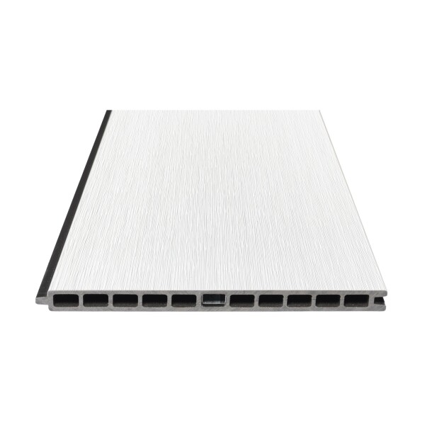 ELZE-Serie WPC-Steckzaunsystem, Zaunlamelle BREIT 20 x 280 x 1790 mm WEIß coextrudiertbesonders breite Lamellen mit einer Höhe von 280 mm, coextrudiertes Material und daher besonders langlebig,  Art.-Nr.: T&J-44640