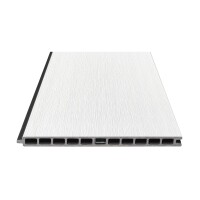 ELZE-Serie WPC-Steckzaunsystem, Zaunlamelle BREIT 20 x 280 x 1790 mm WEIß coextrudiertbesonders breite Lamellen mit einer Höhe von 280 mm, coextrudiertes Material und daher besonders langlebig,  Art.-Nr.: T&J-44640
