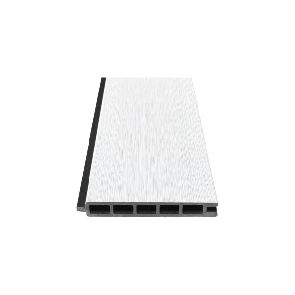 ELSKOP-Serie WPC-Steckzaunsystem, Zaunlamelle 20 x 140 x 1790 mm WEIß coextrudiertbreite Lamellen mit einer Höhe von 140 mm, coextrudiertes Material und daher besonders langlebig,  Art.-Nr.: T&J-44641