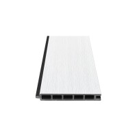 ELSKOP-Serie WPC-Steckzaunsystem, Zaunlamelle 20 x 140 x 1790 mm WEIß coextrudiertbreite Lamellen mit einer Höhe von 140 mm, coextrudiertes Material und daher besonders langlebig,  Art.-Nr.: T&J-44641