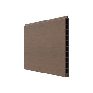MAX-XL WPC-Steckzaun, teak, 300 x 20 x 1790 mm...