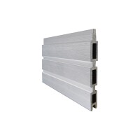 WAREN-Serie, WPC-Lamelle weiß 1795 x 150 x 20 mm, coextrudiertmodernes Design, coextrudiertes Material und daher besonders langlebig,  Art.-Nr.: T&J-44657