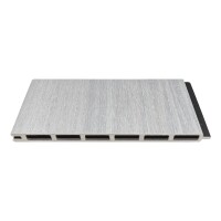 ELZE-Serie WPC-Steckzaunsystem, Zaunlamelle BREIT 20 x 280 x 1790 mm BEIGE coextrudiertbesonders breite Lamellen mit einer Höhe von 280 mm, coextrudiertes Material und daher besonders langlebig,  Art.-Nr.: T&J-44671