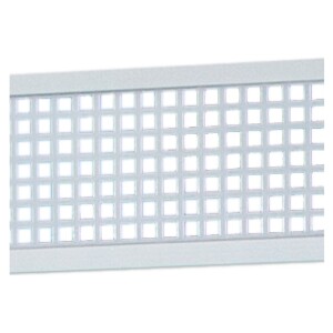 Gitterfüllung Aluminium, SILBER, 20 x 150 x 1800 mm...