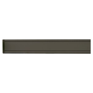 Aluminiumpfosten, ANTHRAZIT, mit Verstärkung und...