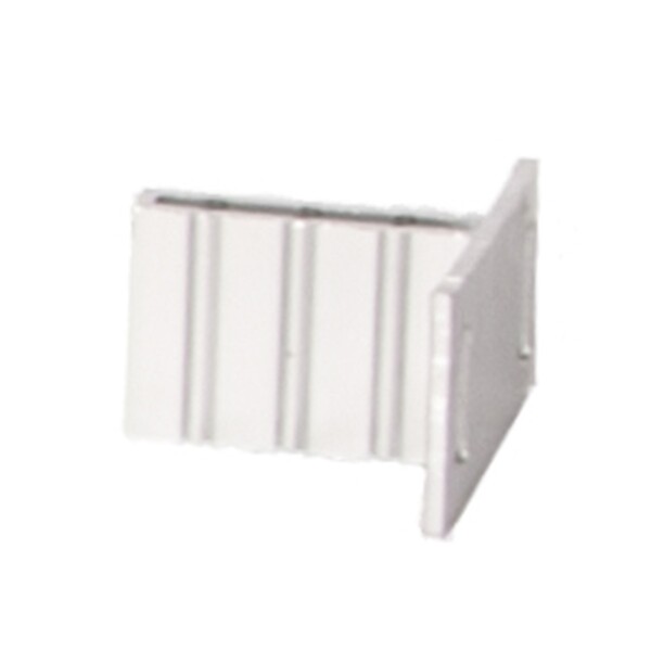 Zaunhalter , SILBER, Set mit 8 Stück Aluminium hell eloxiertaus langlebigem Aluminium, für alle ELLGAU- und ELDENA-Zäune,  Art.-Nr.: T&J-44719