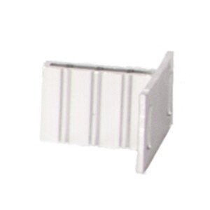 Zaunhalter , SILBER, Set mit 8 Stück Aluminium hell...