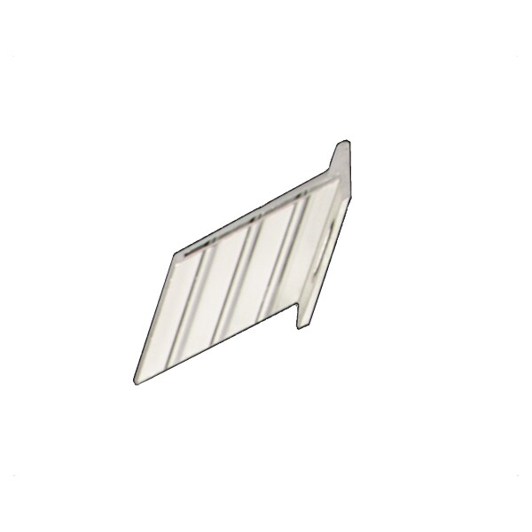 Zaunhalter für ECKELEMENTE, SILBER, Set mit 7 Stück Aluminium hell eloxiertaus langlebigem Aluminium, für alle ELLGAU- und ELDENA-Zäune,  Art.-Nr.: T&J-44720