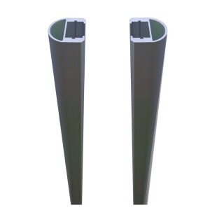 RUDE-Systemglas Universalleisten, für...