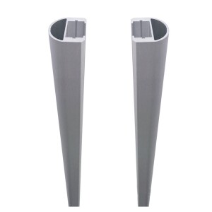 RUDE-Systemglas Universalleisten, für...