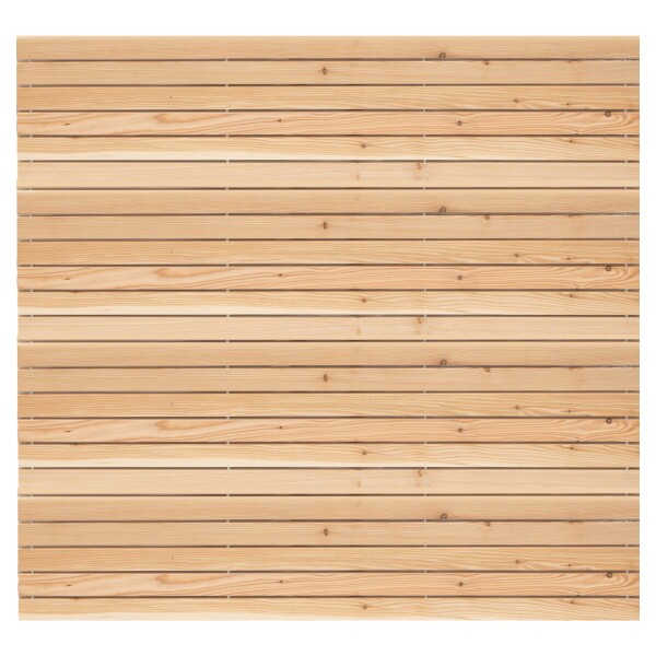 RHÖN-Serie Steckzaunelement, 180 x 180 cm, Lärche unbehandelt 4-tlg. im Kartonaus unbehandeltem Lärchenholz hergestellt, die Rhombuslatten sind mit Alu-Röhren miteinander verbunden,  Art.-Nr.: T&J-44813