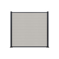 MAX WPC-Steckzaun, beige, 175 x 168 cm coextrudiertHochwertige WPC-Lamelle: Unsere MAX WPC-Lamelle in der Größe 1795 x 140 x 20 mm ist coextrudiert und bietet exzellente Langlebigkeit., Effektiver Sichtschutz: Der WPC-Zaun schützt vor neugierigen Blicken 
