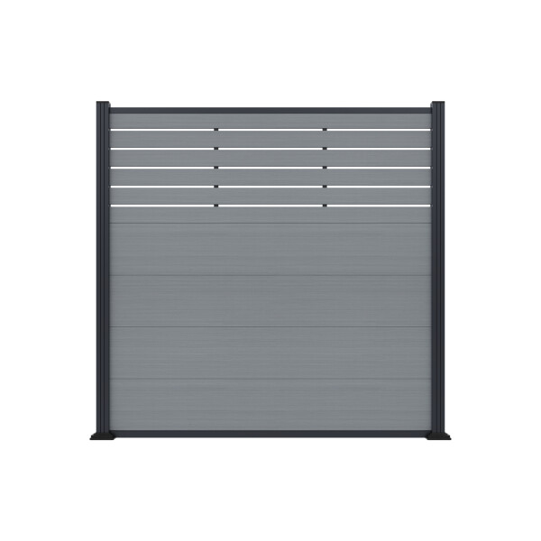 MALCHOW WPC-Zaun; smoke white, 180 x 180 cm, coextrudiert inkl. 12 Alu-Abstandhalter und Start-/ Abschlussleiste anthrazitDer MALCHOW WPC-Steckzaun vereint ansprechendes Design mit optimalem Sicht- und Windschutz – ideal für mehr Privatsphäre in Ihrem Gar