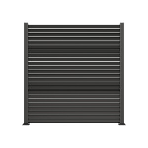 SYLT-Serie, Alu-Rhombuszaun-Set, ca. 180 x 180 cm,...