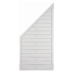 LIGHTLINE KS-LAMELLENZAUN, 90 x 180/90 cm, ECKE rechts...