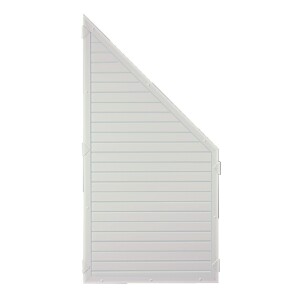 LIGHTLINE KS-Zaunelement, 90 x 180/90 cm, ECKE links...