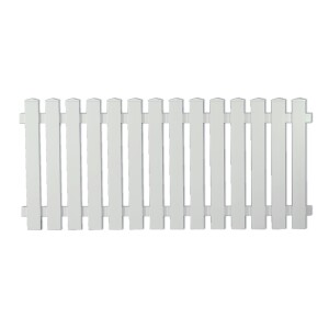 LIGHTLINE Vorgarten gerade, weiß, 180 x 80 cm aus...