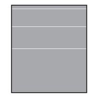 VETRO Glasscheibe, B 1030 x H 1200 mm Streifen-Dekor 81, satiniertHochwertiges Material: Die VETRO Glasscheibe besteht aus 8 mm starkem Einscheibensicherheitsglas (ESG), das außergewöhnliche Stabilität und Langlebigkeit bietet. Dieses Glas ist besonders r