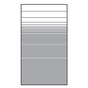 VETRO Glasscheibe, B 1030 x H 1800 mm Streifen-Dekor 81,...