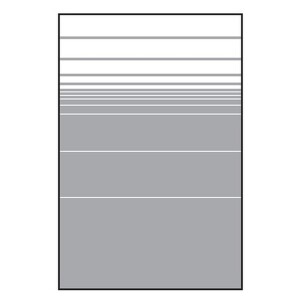 VETRO Glasscheibe, B 1200 x H 1800 mm Streifen-Dekor 81,...