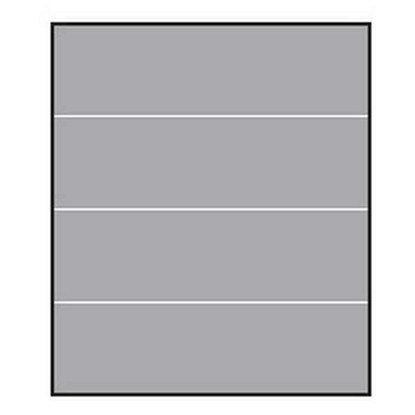 VETRO Glasscheibe, B 1030 x H 1200 mm Streifen-Dekor 82, satiniertHochwertiges Material: Die VETRO Glasscheibe besteht aus 8 mm starkem Einscheibensicherheitsglas (ESG), das außergewöhnliche Stabilität und Langlebigkeit bietet. Dieses Glas ist besonders r