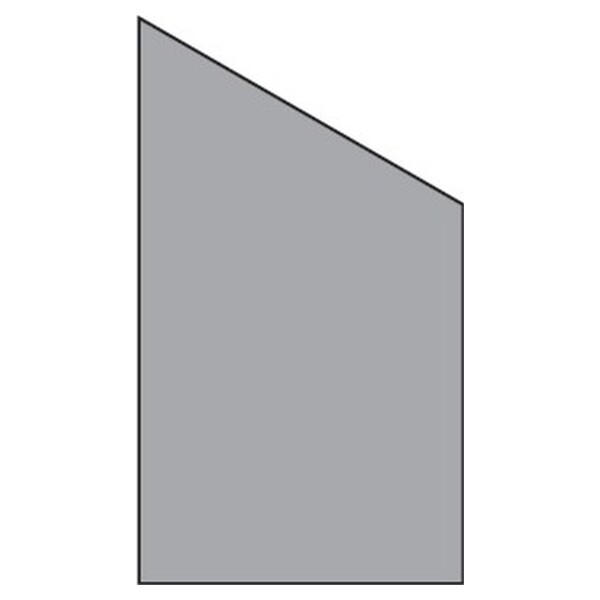 VETRO Glasscheibe ECKE rechts, B 1030 x H 1800/1200 mm Vollflächen-Dekor 84, satiniertHochwertiges Material: Die VETRO Glasscheibe besteht aus 8 mm starkem Einscheibensicherheitsglas (ESG), das außergewöhnliche Stabilität und Langlebigkeit bietet. Dieses 