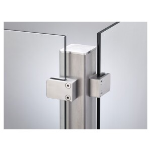 VETRO Eckpfosten V4A, 60/60 x 970-1270 mm, Anfertigung...