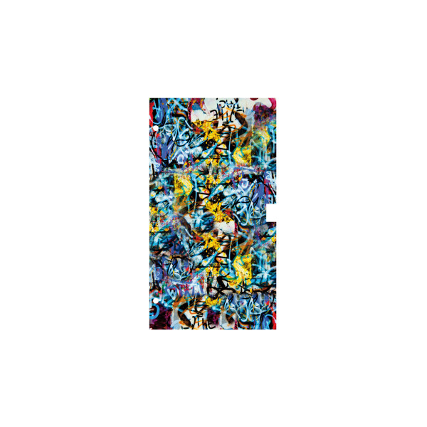 VETRO TÜR-Glasscheibe GRAFFITI, 987 x 1800 mm, DIN Links Motivdruck Graffiti 46/251798, Einfache Montage: Die Kombination aus klarem Glas und dem lebendigen Grafitti-Design sorgt dafür, dass Ihr Garten offen und einladend bleibt, während Sie gleichzeitig 