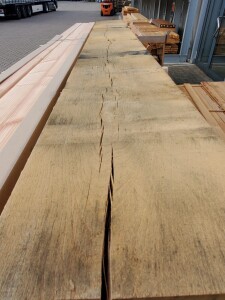 16 x 26 x 260 cm Eichen Gartenschwellen, unbehandelte...