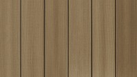 21 x 145 mm Megawood Classic LIGNUM, massiv oszillierend gebürstet Oberseite mit 5 mm Fuge, Farbe Tan, Befestigung mit Rastklammer oder Clip, Längen: 420-480-600 cm (Shop / Abrechnung: Stück = Lfm.)
