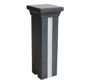 1830 mm VIVASOLAR Led Pfosten-Nut-Leuchten (Ersatz Solarpfostenkappen (IP54) ohne Lichtband) Art.- Nr.: VS002-Ersatz