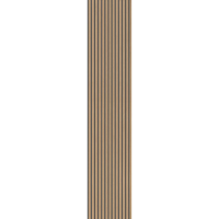 22 x 526 x 2600 mm Akustikpaneele Klangwunder Expert, Natureiche, roh, MDF natur, Filz grau , 1mm Echtholz-Furnier, Aufbau: 22 mm (MDF 12mm + 1mm Echtholz-Furnier + 9mm Filz)
