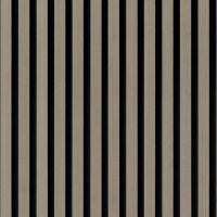 22 x 526 x 2600 mm Akustikpaneele Klangwunder Expert, Graueiche, roh, MDF schwarz eingefärbt, Filz schwarz, 1mm Echtholz-Furnier, Aufbau: 22 mm (MDF 12mm + 1mm Echtholz-Furnier + 9mm Filz)