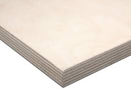 30 x 1250 x 2500 mm Birke Multiplex BB/BB EN636-2/S, Verleimung Klasse 3, Deckfurnier geschliffen, querfurniert (68,72€ /qm)