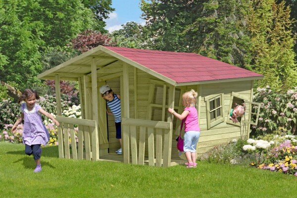 CRAZY Felix Kinderspielhaus, 226x240x164cm, VE: 1, Art.-Nr.: 67014